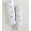 Luna Swaddle, Blue - Swaddles - 2