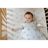 Luna Crib Sheet, Blue - Crib Sheets - 2