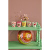 Gift Set of 6 Small Melamine Cups, Party Animal Pink - Drinkware - 2
