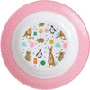 Melamine Kids Bowl, Party Animal Pink - Tableware - 1 - thumbnail