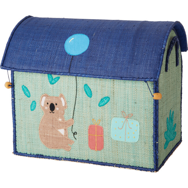Set of 3 Raffia Storage Baskets, Birthday Animals - Tableware - 8