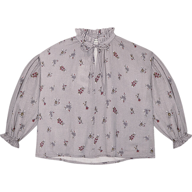 Women's Olivia Donna Blouse, Flower 01 - The New Society Tops