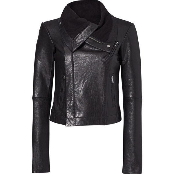 Women's Max Classic Leather Jacket, Black - Veda Jackets & Coats ...