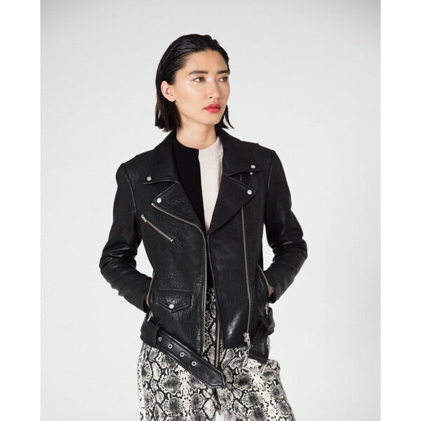 Veda leather jacket on sale sale