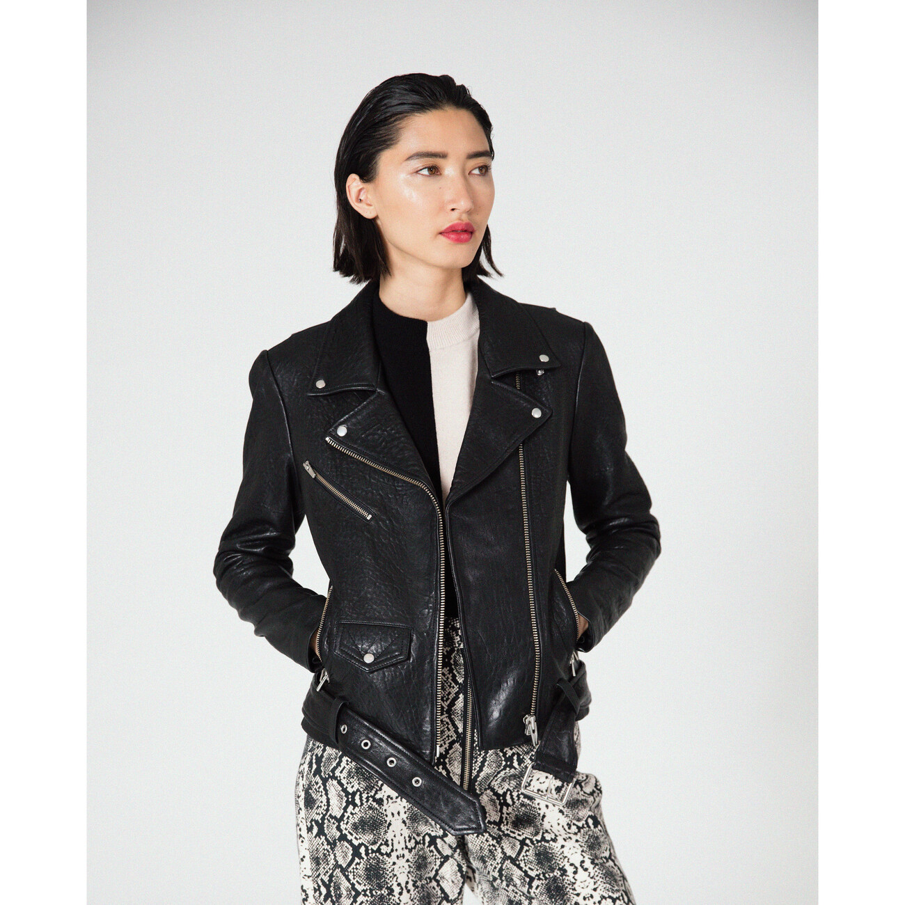 Veda jayne shop classic leather jacket