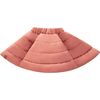 Quilted Nylon Skirt, Coral - Skirts - 1 - thumbnail