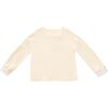 Baby Long Sleeve Henley, Cream - Shirts - 3