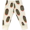 Baby Leggings with Rib Cuffs, Cream - Leggings - 2