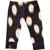Baby Leggings with Rib Cuffs, Black - Leggings - 1 - thumbnail