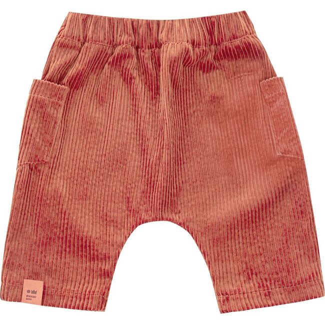 Baby Corduroy Harem Pants, Coral