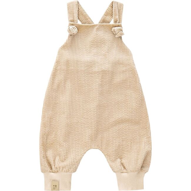 Baby Corduroy Dungarees, Beige