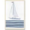 Striped Sails Framed Art, Blue - Art - 1 - thumbnail