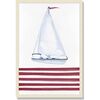 Striped Sails Framed Art, Red - Art - 1 - thumbnail