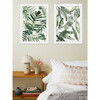 Watercolor Foliage Framed Art, Green - Art - 2