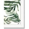 Watercolor Foliage Framed Art, Green - Art - 3