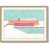 Expressionist Poolside by Nathan Turner Framed Art, Multi - Art - 1 - thumbnail