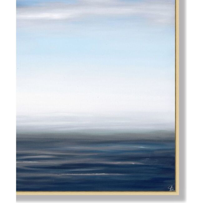 Pacific Horizon 1 Framed Art, Blue - Art - 3