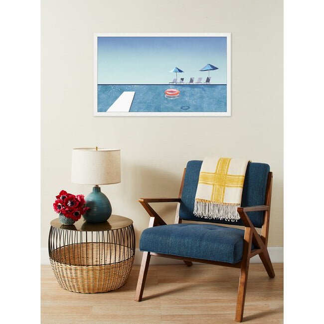 Palm Springs Deck by Nathan Turner Framed Art, Multi - Art - 2