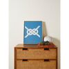 Salior's Knot Canvas Framed Art, Blue - Art - 2