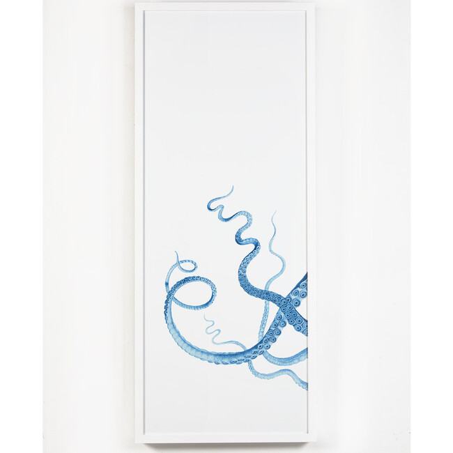 Pacific Octopus Framed Art, White - Art - 5