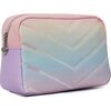 Ombre Pastel Chevron Quilted Pouch - Bags - 2