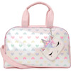 Heart Printed Duffle Bag with Miss Gwen Coin Purse - Bags - 1 - thumbnail