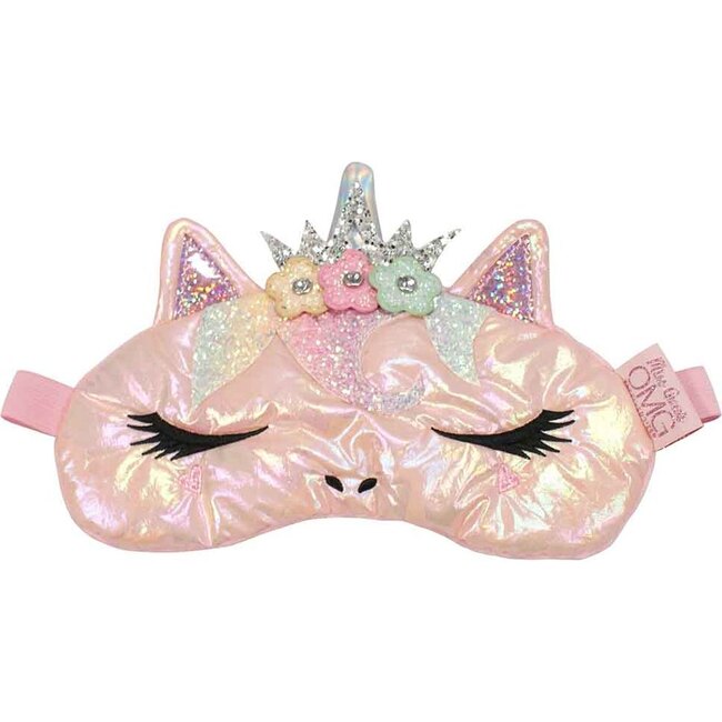Miss Gwen Unicorn Puffer Pink Sleep Mask - Eye Masks - 1