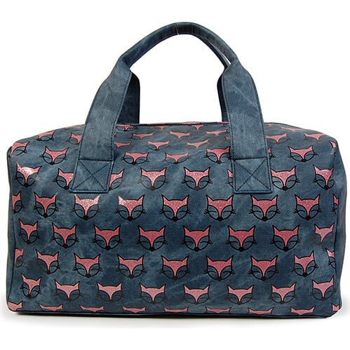 Fox Print Duffle Bag - Bags - 1