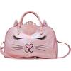 Princess Miss Bella Metallic Pink Duffle Bag, Pink - Bags - 1 - thumbnail