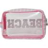 Clear BEACH Pouch, Pink - Bags - 3