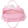 Princess Miss Bella Metallic Pink Duffle Bag, Pink - Bags - 4