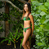 Ruffle Bikini, Tropical Jungle - Two Pieces - 2