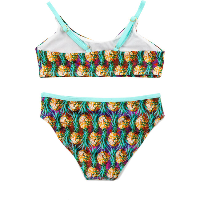 Sport Bikini, Green Pineapple - Two Pieces - 7