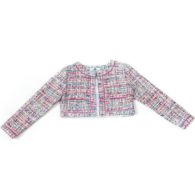 Coco Jacket, Purple and Pink - Jackets - 1
