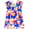 Ava Dress, Blue Floral - Dresses - 1 - thumbnail