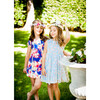 Ava Dress, Blue Floral - Dresses - 2 - thumbnail