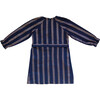 Striped Jackie Dress, Navy - Dresses - 2