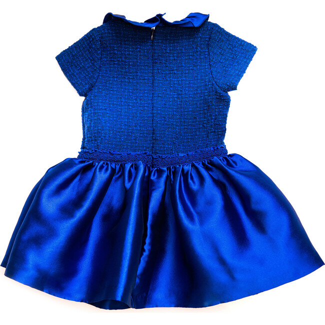 Arianna Ruffle Dress, Blue