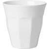 Set of 2 Medium Two Melamine Cups, White - Drinkware - 1 - thumbnail