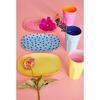 Tall Melamine Cup, Pink/Orange Two Tone - Tableware - 3