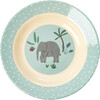 Melamine Kids Bowl, Blue Jungle Animal - Tableware - 1 - thumbnail
