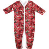 Red Infant Footie Pajamas, Holly Jolly Jungle - Pajamas - 1 - thumbnail