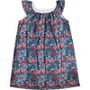 Navy Marina Dress, Holly Jolly Jungle - Nightgowns - 1 - thumbnail