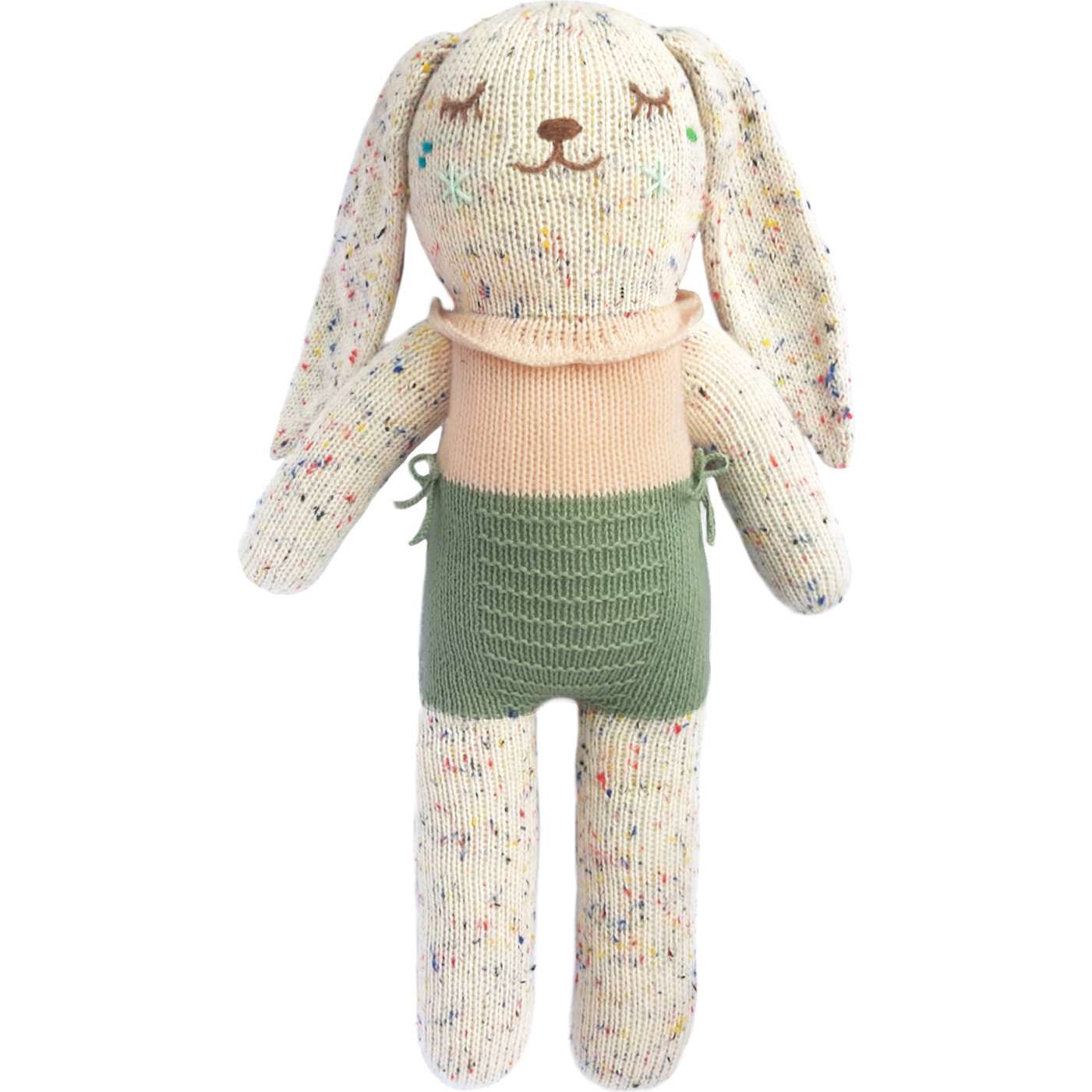 Turnip the Bunny Doll, Pink/Green - Dolls - 1