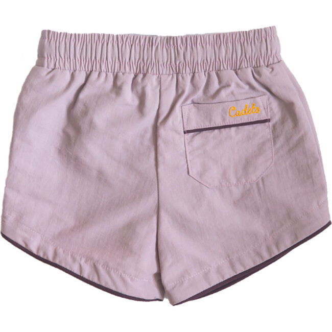 Cabana Short - Lucca, Purple Swim Short with Eggplant Liner - Swim Trunks - 3
