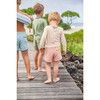 Cabana Short - Cole, Pink with Cranberry Liner Swim Short - Swim Trunks - 3