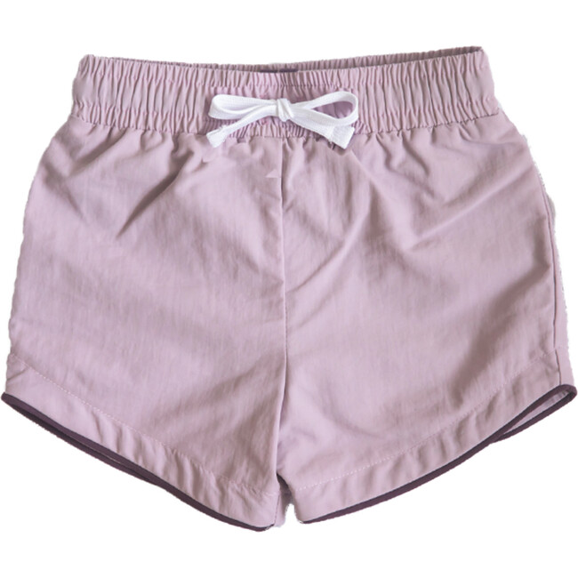 Cabana Short - Lucca, Purple Swim Short with Eggplant Liner - Swim Trunks - 4