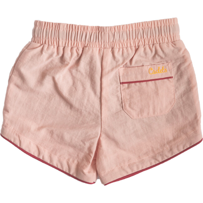 Cabana Short - Cole, Pink with Cranberry Liner Swim Short - Swim Trunks - 5