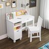 Kids Desk and Chair Set, White - Desks - 3