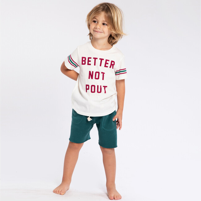 Pout Crew, White